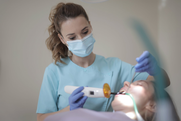 Composite bonding at natural smile