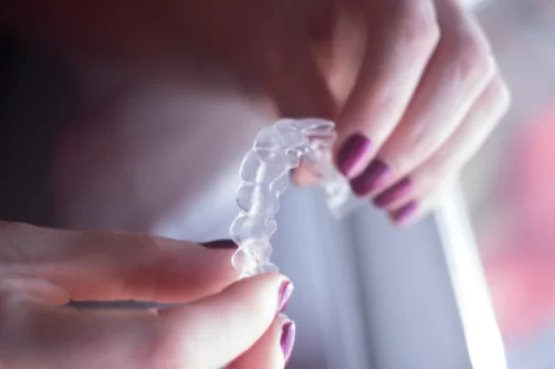 wearing the retainers