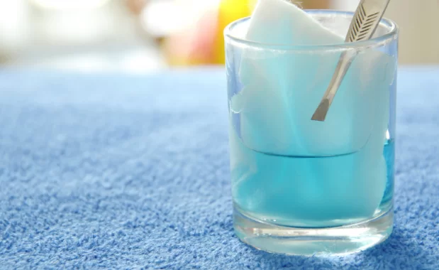 Apply Hydrogen Peroxide