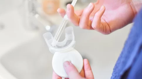 How to Use At-Home Teeth Whitening Gel