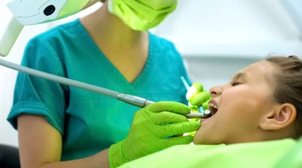 fixing transparent teeth